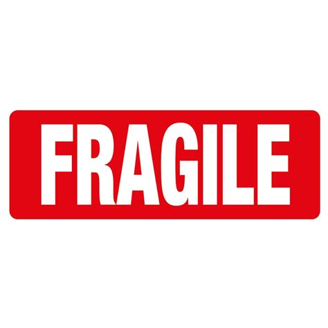 Fragile Stickers Printable