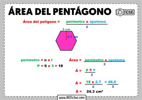 Formula Para Calcular El Area Y Perimetro Del Pentagono Printable Templates Free