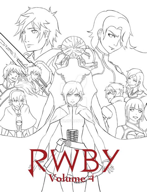Here you can find many characters' coloring pages from anime and manga to download, print and color them online or offline with your family and friends. Rwby Coloring Pages Coloring Pages