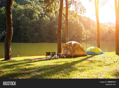 Sun Rise Pang Ung Pine Image And Photo Free Trial Bigstock