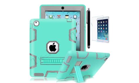 For Apple Ipad Air1st Generation Shockproof Heavy Duty Rubber Case