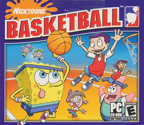 Nicktoons Basketball Nickelodeon Spongebob Jimmy Neutron
