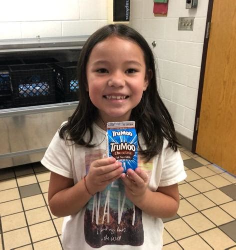 Troutman Elementary School Students Show Off Milk Power