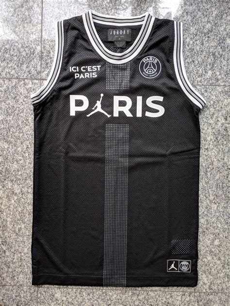 INSTOCK Jordan x PSG limited edition collaboration basketball jersey