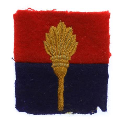18th Training Brigade Royal Artillery Cloth Formation Sign