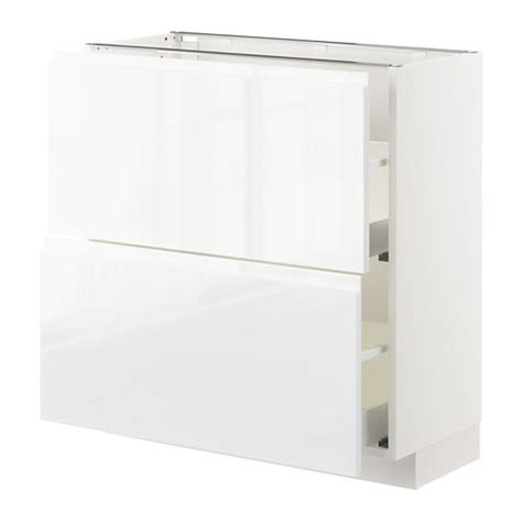Montare bucatarie ikea meubles de cuisine modulaire keukens metod permet de choisir la taille, la configuration et la fonction, pour une cuisine de rêve sur. METOD / MAXIMERA Élément bas 2 tiroirs - blanc, Voxtorp brillant blanc, 80x37 cm - IKEA