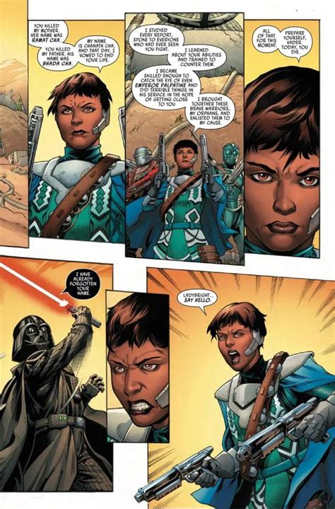 Comic Review Darth Vader Battles Chanath Cha And The Orphans In Star