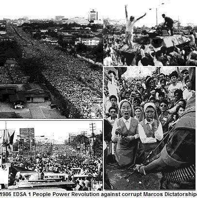 Many celebrate people power revolution by gathering in edsa, wearing yellow, and attend concerts and church services in the vicinity to commemorate the 1986 events. Empowerment Technology: EDSA PEOPLE POWER REVOLUTION