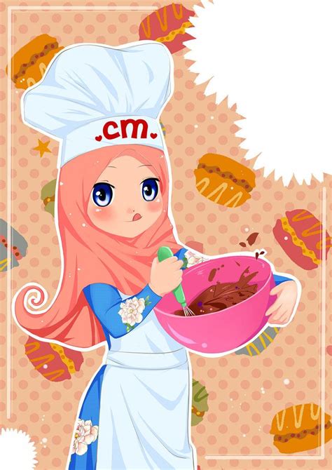 Gambar Animasi Chef Terlengkap Dan Terupdate Cartoon Chef Girl Cartoon
