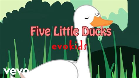 Evokids Five Little Ducks Nursery Rhymes Kids Songs Youtube