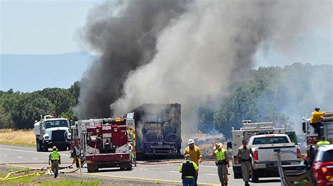 brush fire shuts down highway in central az cip news