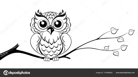 Owl Branch Abstract Vector Clip Art Stock Vector By ©designer58 191866620