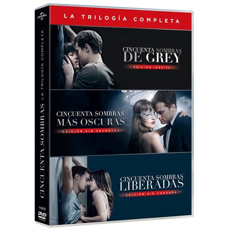 Pack Cincuenta Sombras De Grey La Trilogía Dvd · Universal · El Corte Inglés