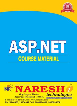 Asp.Net Course Material Course, Best Online Asp.Net Course ...