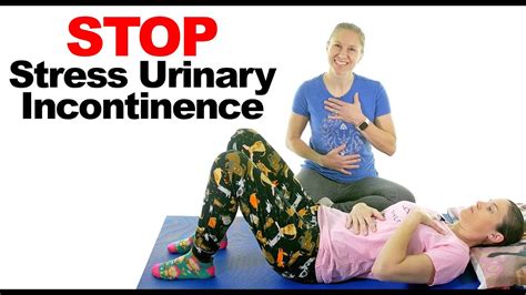 Stop Stress Urinary Incontinence With 5 Easy Exercises Youtube