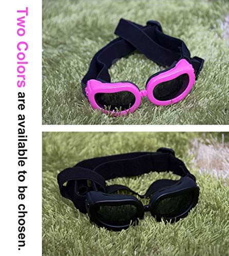 Success Small Dog Goggles Dog Sunglasses Uv Protection Foldable And