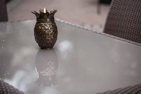 Pineapple Tabletop Torch Tiki Torches Direct