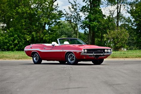 1970 Dodge Challenger Rt 440 Six Pack Convertible Muscle Old Classic