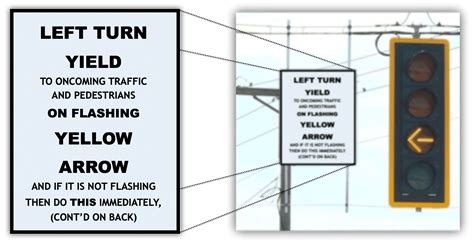 Left Turn Yield On Flashing Yellow Traffic Engineering Chet Skwarcan