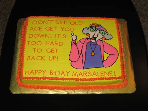 Maxine Cake | Cake, Happy b day, Cake designs