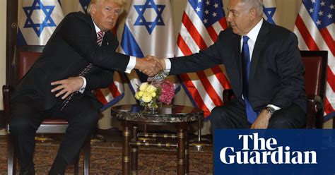 Politicians And Protesters Greet Trump In Israel In Pictures Us