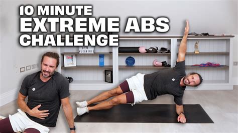 10 Minute Extreme Abs Workout The Body Coach Tv Youtube