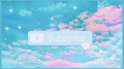Aesthetic Intro Template No Music W Subscribe Button Youtube