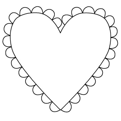 Heart Coloring Pages Download And Print For Free