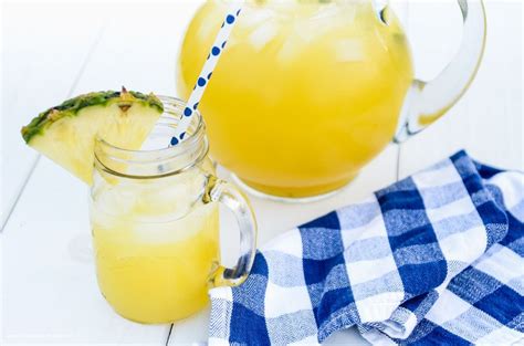 Pineapple Lemonade Recipe Quick Easy And Refreshing Recipe Pineapple Lemonade Recipe