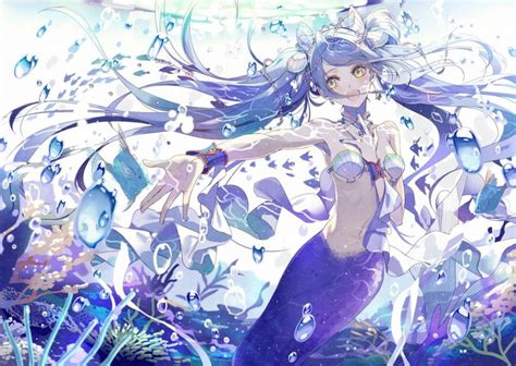 Anime Girl Wallpaper In Water Anime Wallpaper Hd