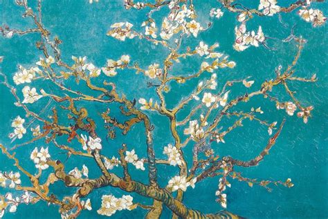 Almond Branches In Bloom San Remy C1890 Poster By Vincent Van Gogh