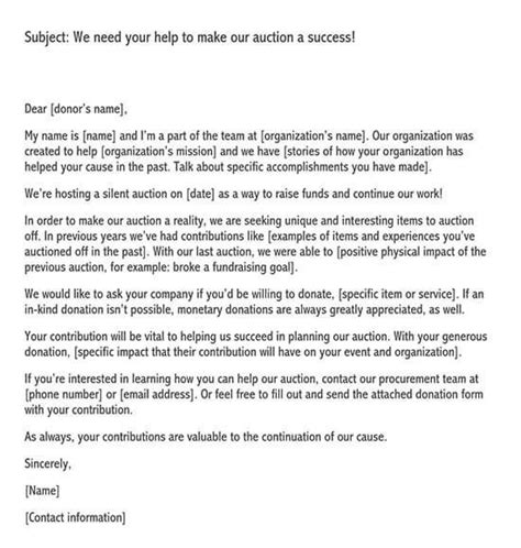 24 Best Donation Letter Examples Fundraising Letters With Examples