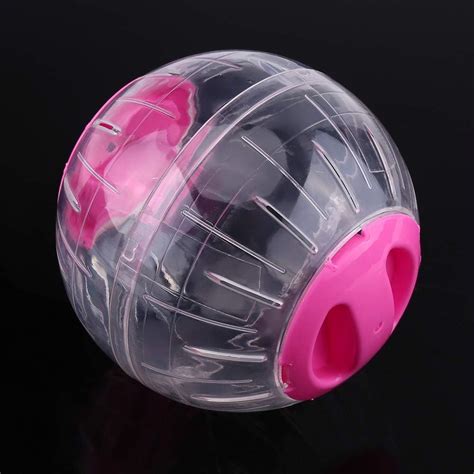 Oumefar 3colors Hamster Exercise Ball Plastic Hamster Toy Roll Around