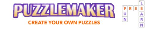 Create Your Own Word Search Puzzle Discovery Education Puzzlemaker