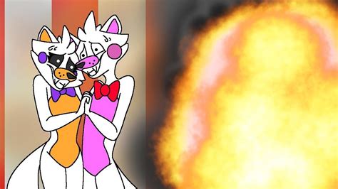 Minecraft Fnaf Funtime Foxy And Lolbits Valentines Day Disaster