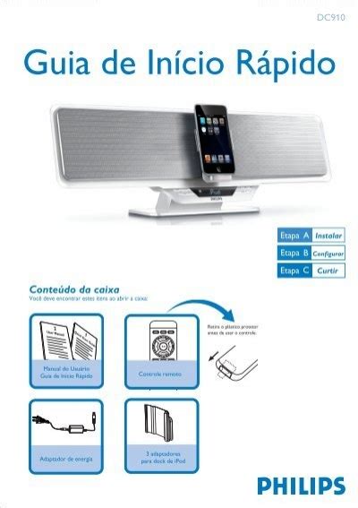 Philips Docking Entertainment System Quick Start Guide Brp