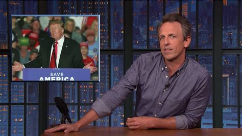 Seth Meyers Muses On Trumps Weekend Iowa Rally The New York Times