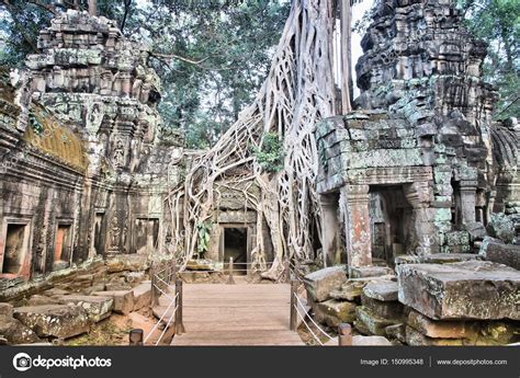 Jungle Temple In Cambodia Stock Photo By ©tupungato 150995348