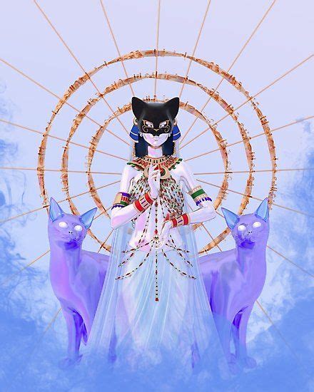 The Song Of Bastet Photographic Print By Shihuiii In 2021 Egyptian