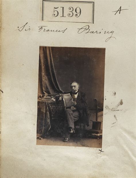 Npg Ax55142 Francis Thornhill Baring 1st Baron Northbrook Portrait