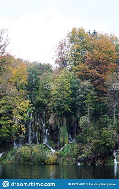 Plitvice Lakes National Park Croatia Stock Image Image