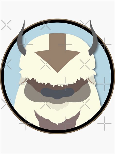 Appa Avatar The Last Airbender Sticker For Sale By Smartyboyx14