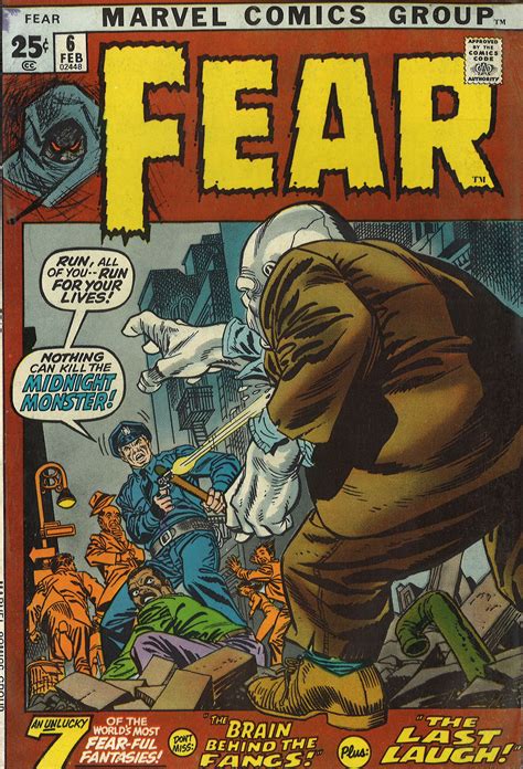 Fear 6 In 2020 Creepy Comics Comic Books Art Retro Comic