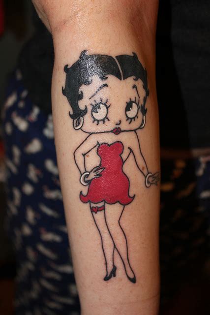 Betty Boop Tattoos Designs Ideas And Meaning Tattoos For You