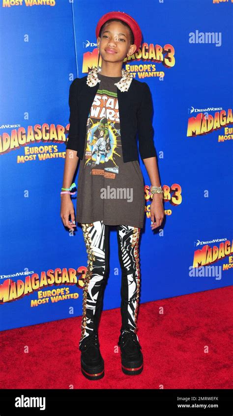 Willow Smith At The Madagascar 3 Europes Most Wanted Premiere Held
