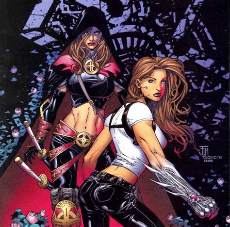 Witchblade And Magdalena Versus The Female Furies