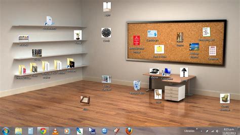 Office Layout Desktop Background