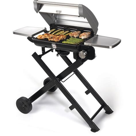 This portable bbq is the best you can buy on amazon. Cuisinart All-Foods Roll-Away Portable Propane Gas Outdoor ...