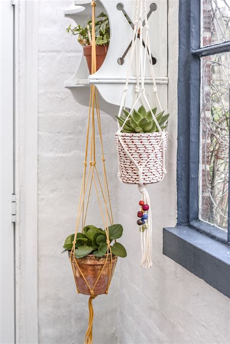 For my planter, i gathered my two center strings and included the plastic strand in that bunch. Pin on Plants