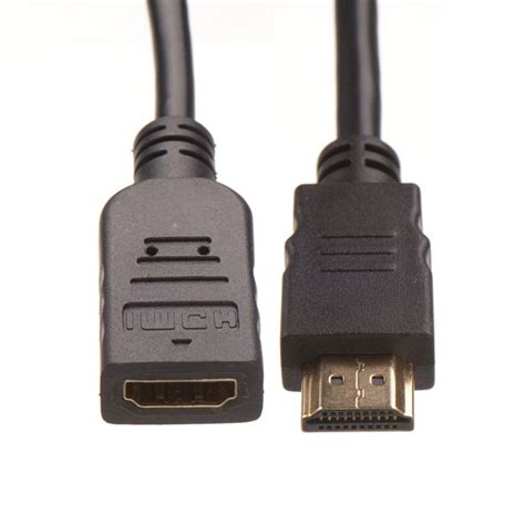 Onn High Speed Male To Female Hdmi Extension Cable 3 Feet Walmart